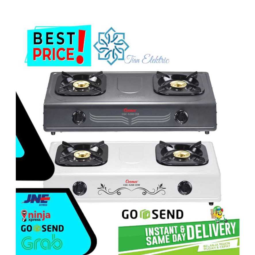 COSMOS CGC-5268 Kompor Gas 2 Tungku