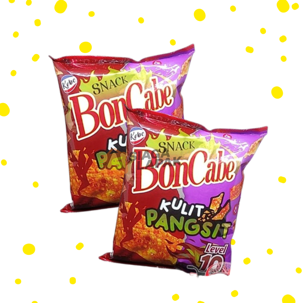 

Kulit Pangsit BonCabe JUMBO 70gr LEVEL 10 Snack Pedas