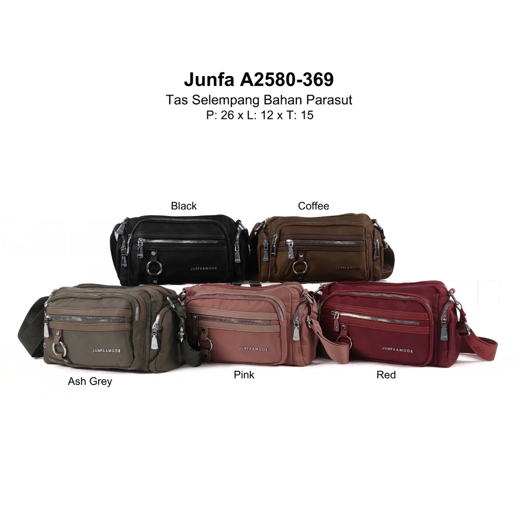 TAS SELEMPANG JUNFA WANITA | TAS BAHU WANITA #JF 2580-369