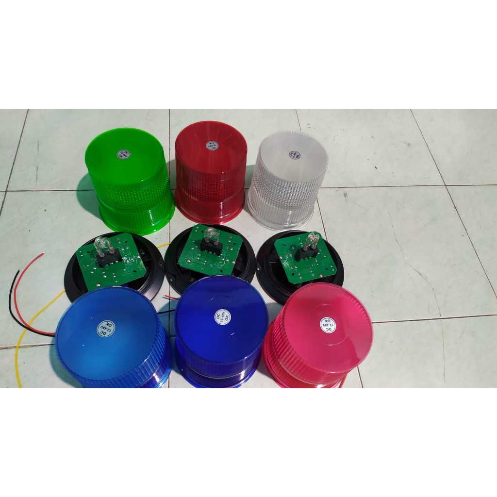 Lampu LED Rotari blitz xenon