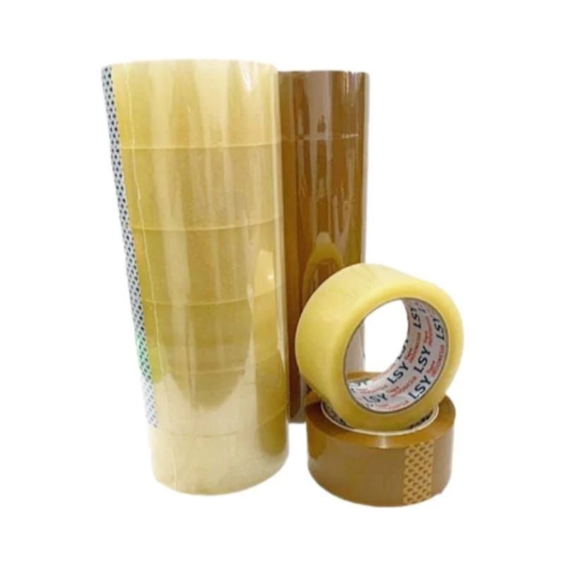 

Lakban Bening 6 pcs 90 yard x 45mm isolasi lakban kuat tidak mudah putus