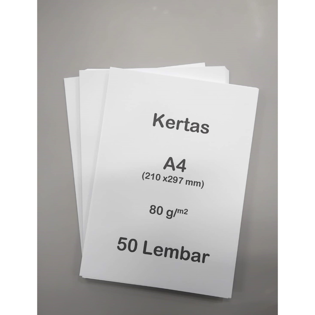 

KERTAS HVS Putih A4 No Brand