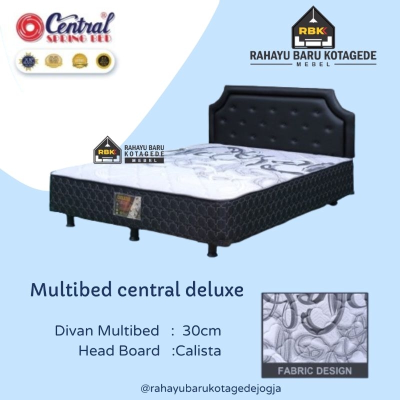 Multibed Central Deluxe Springbed Central Deluxe Full Set Jogja