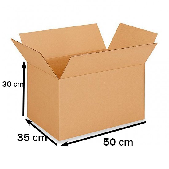 

Kardus - Polos - 50 cm x 35 cm x 30 cm - SWR