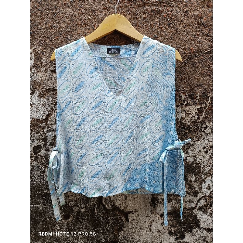 Batik Cirebon99 Vest Batik Viscose Rompi Batik