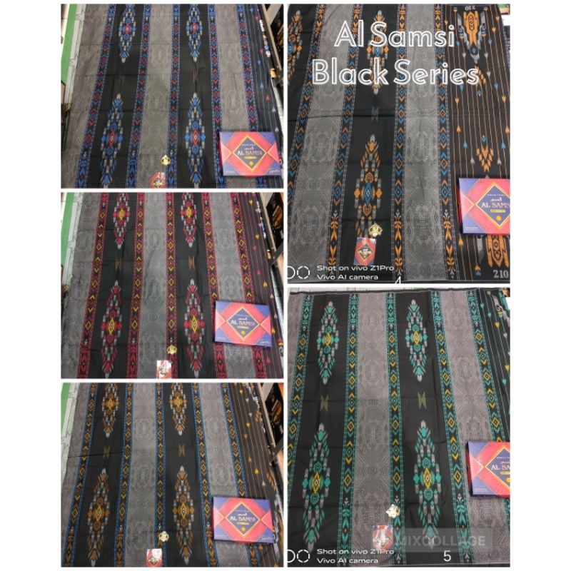sarung Al Samsi Signature || Al Samsi Black Series  || Al Samsi Hitam || Al Samsi Batik BHS || Al Sa