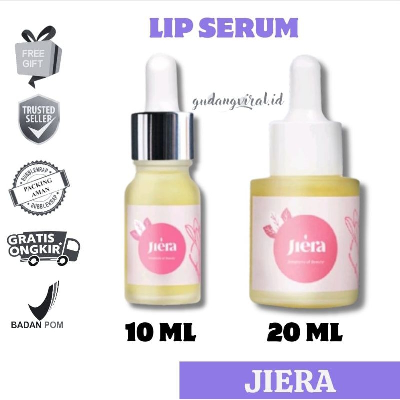 *GV* JIERA LIP SERUM VIRAL SERUM BIBIR PINK ALAMI TANPA MINYAK JIERA SERUM BIBIR LIP SERUM JIERA