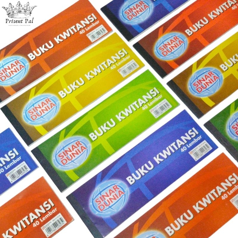 

Buku Kwitansi/Kuitansi Kecil KT-40M Sinar Dunia/Sidu