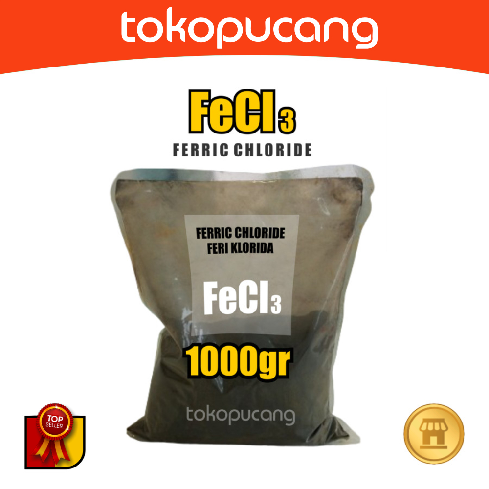 Feriklorit 1000gr Feriklorida 1kg Ferric Chloride Pelarut PCB FECL3
