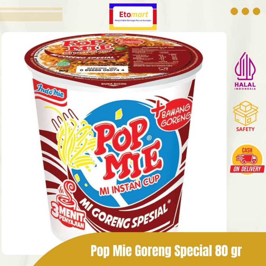 

*Etomart* Pop Mie Goreng Special 80 gr
