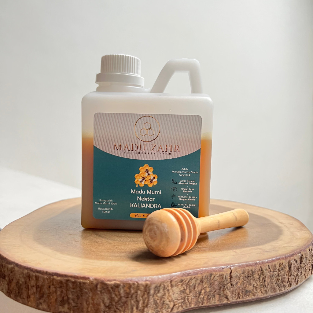 

Madu Murni Asli Zahr Honey Nektar Kaliandra 500 gr / 500 Gram - Pure Raw Honey