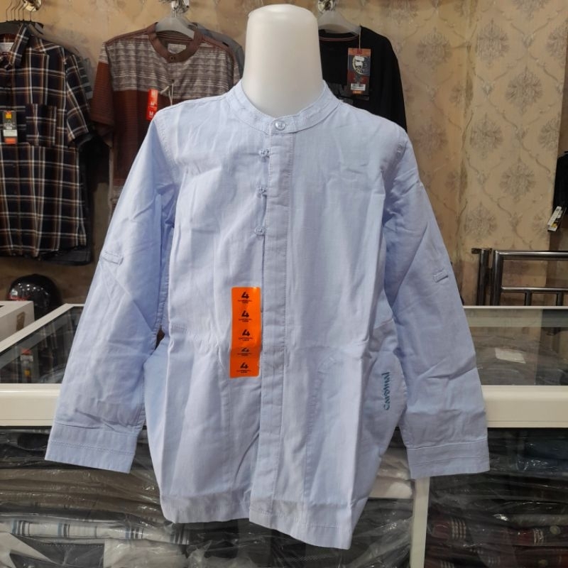 Kemeja Koko Lengan Panjang Cardinal Kids Original