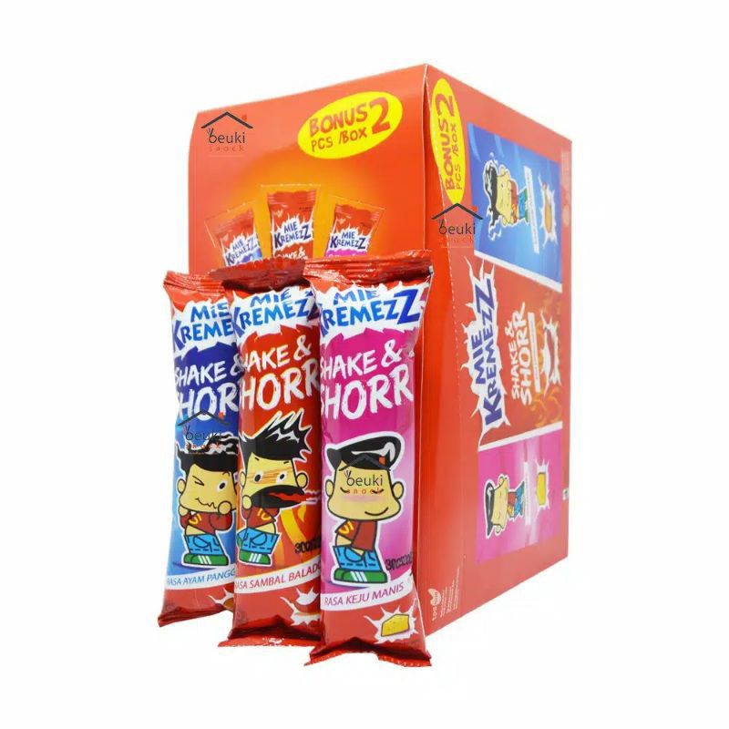 

mie kremes / mie short / per box / ukuran besar ecer 1000/isi 20