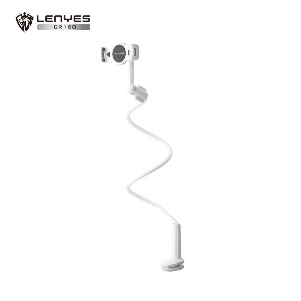 LENYES CR168 Lazy Pod Stand Holder Meja Flexible 1 Meter untuk Smartphone & Tablet Original