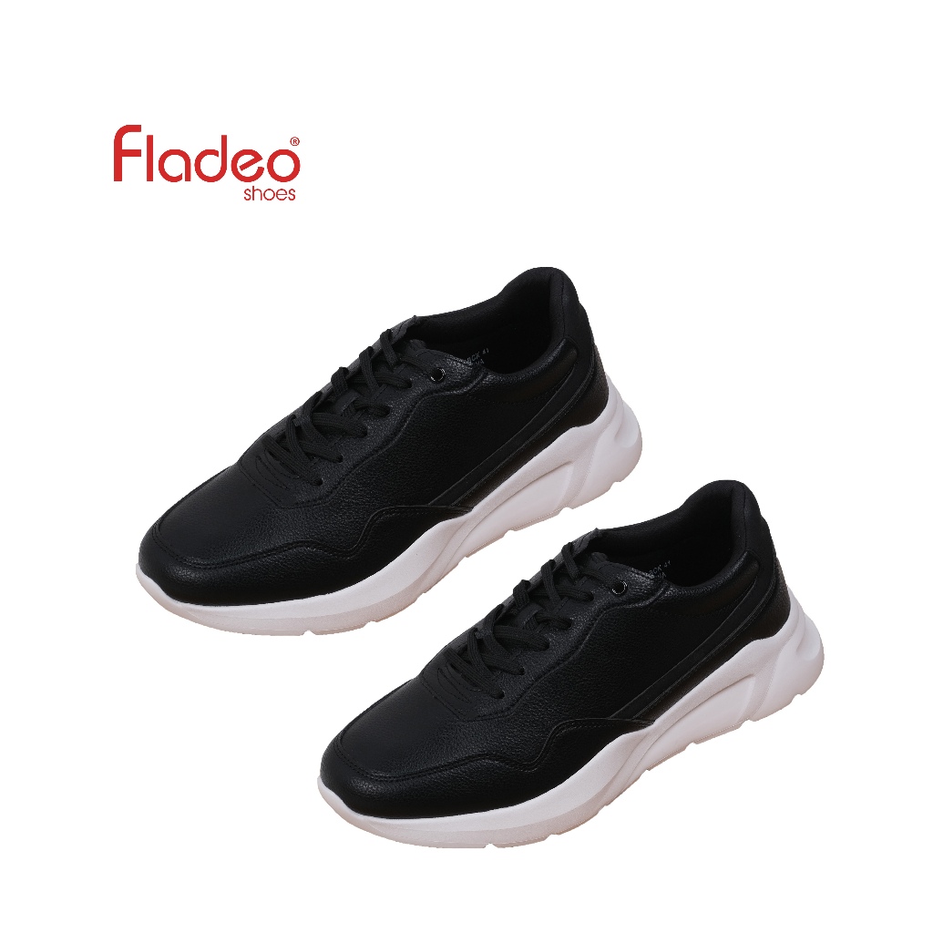 Fladeo A24/MSS202-1RN/Sepatu Sneakers Tali Pria [ Sneakers Shoes ]