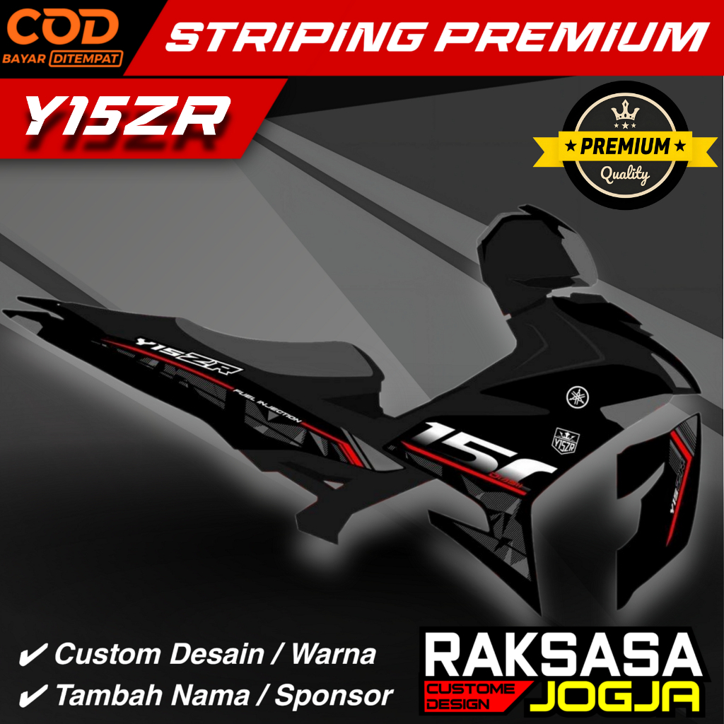 STRIPING MX KING Y15ZR PREMIUM HIGH QUALITY / YAMAHA SNIPER 150 MXi / STRIPING YAMAHA Y15ZR / EXCITE