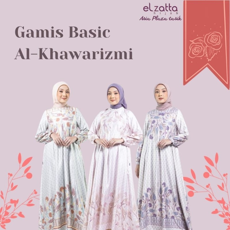 L Tunik Elzatta Basic Al-Khawarizmi L Dress Basic Al-Khawarizmi Elzatta Gamis Elzatta Tunik Elzatta