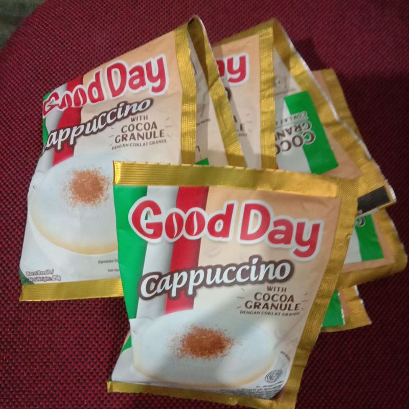 

Good Day Cappuccino 12gram with coco granule 10 pcs