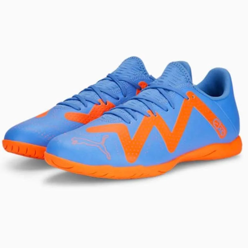 Sepatu Puma Futsal PUMA FUTURE PLAY IT Blue Glimmer-White 107193 01