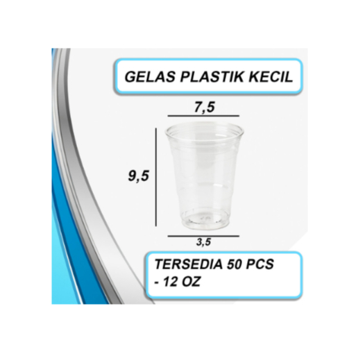 Gelas Plastik Cup Aqua 220ml 1 pack isi 50pcs Eceran