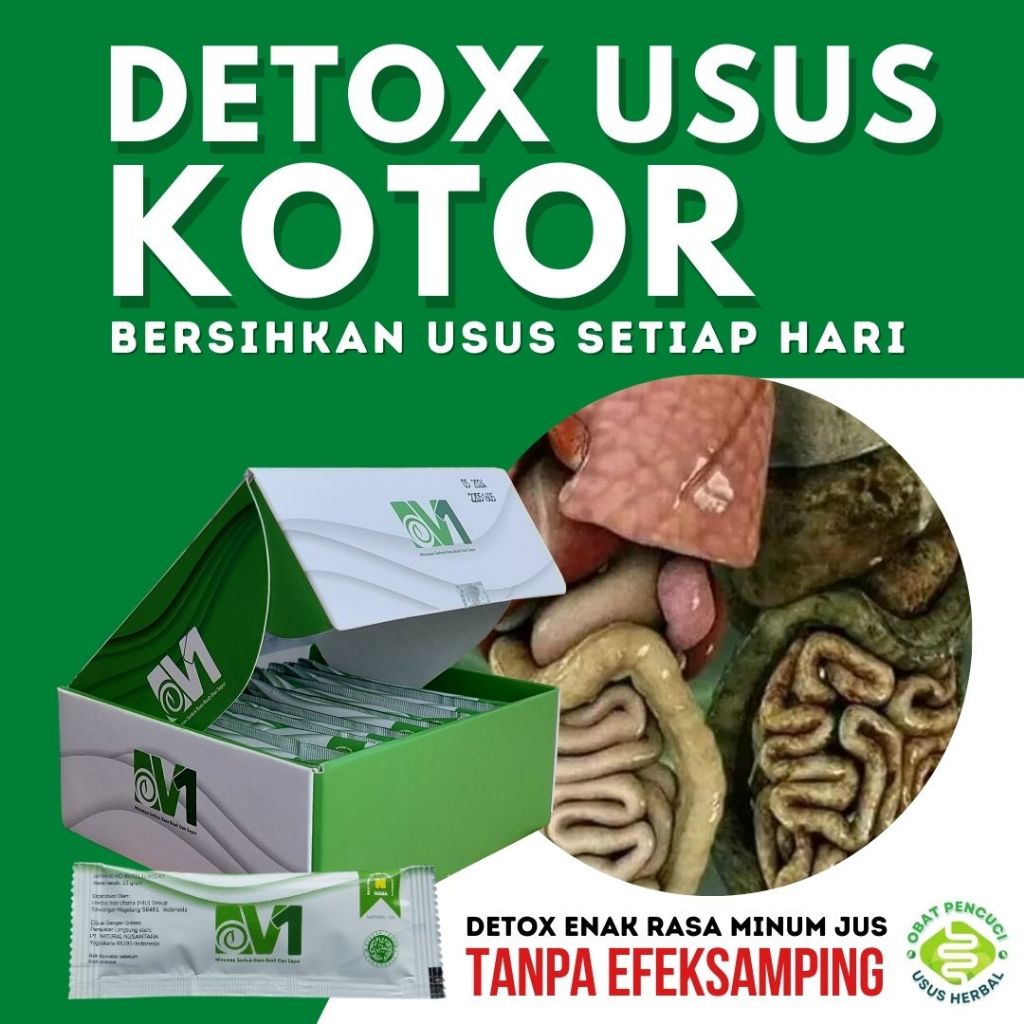 Detox Usus Kotor Detox Usus Pelancar BAB Pembersih Usus dan Detoksifikasi Detok Buah Sena Pencuci Us