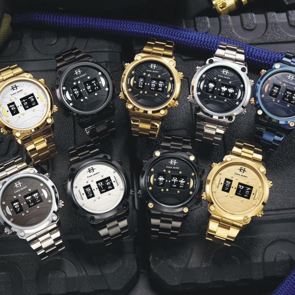 JAM TANGAN ORIGINAL EVANS JAYDEN 9424 WATER RESISTAND