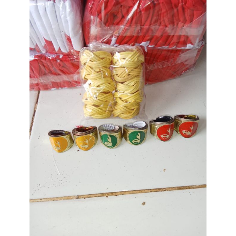 Ring Kacu Rotan, Seng Hijau, Seng Merah, Seng Kuning