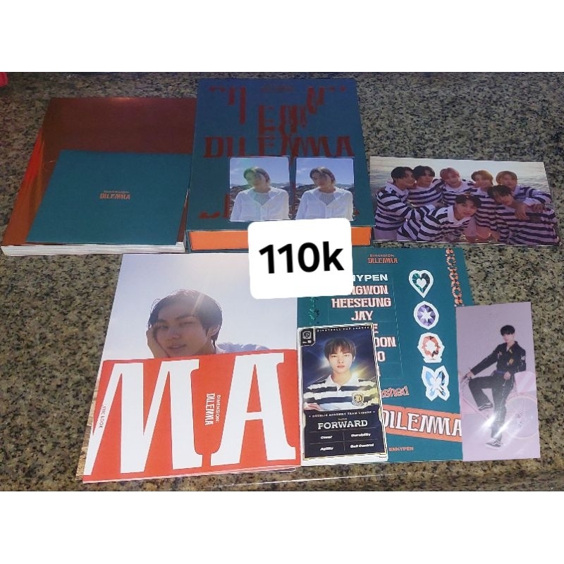 UNSALED ALBUM ONLY WITH 2 PC HOLO NI-KI DILEMA ODY