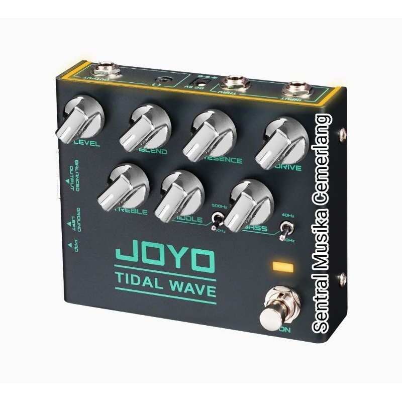 Efek Bass JOYO R-30 TIDAL WAVE Bass Preamp Pedal Efek Gitar Bass
