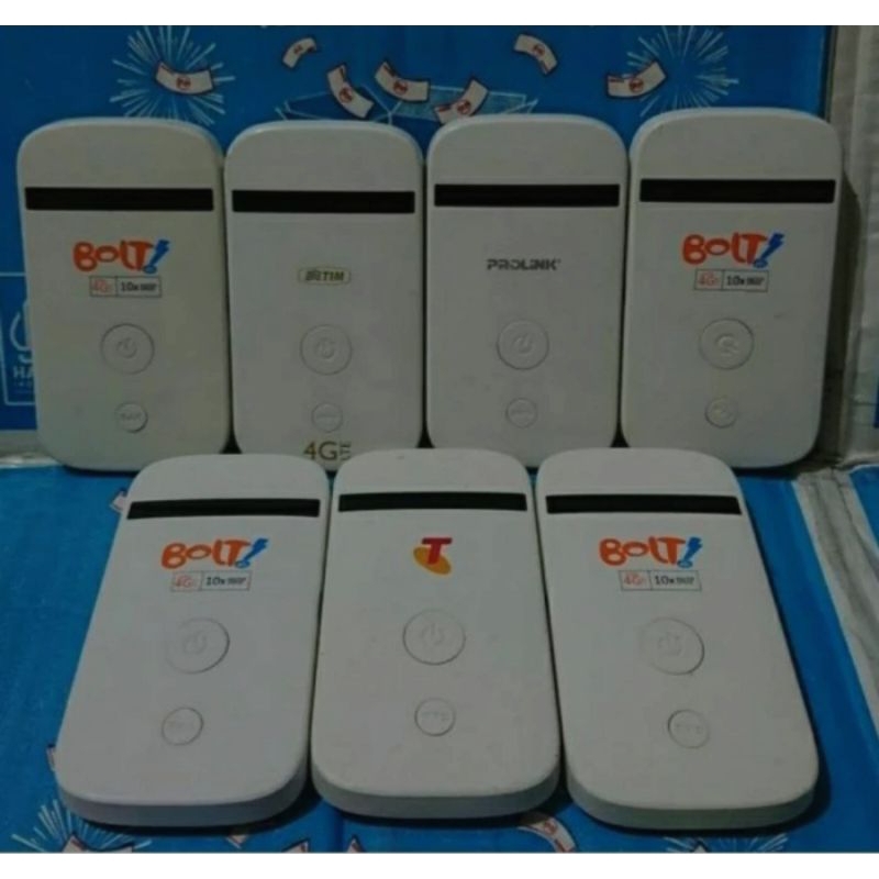 Modem Mifi Bolt MF90 BYPAS Unlock Alloprator4G(B1/B40) tanpa batre & tutup