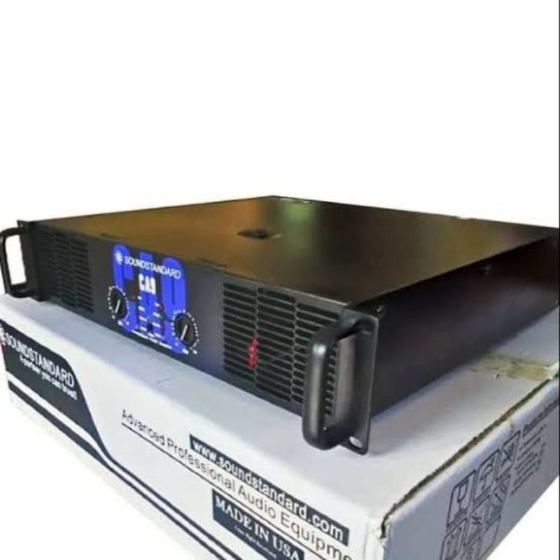 POWER AMPLIFIER SOUNDSTANDARD CA9 BODY PANJANG STEREO CA 9