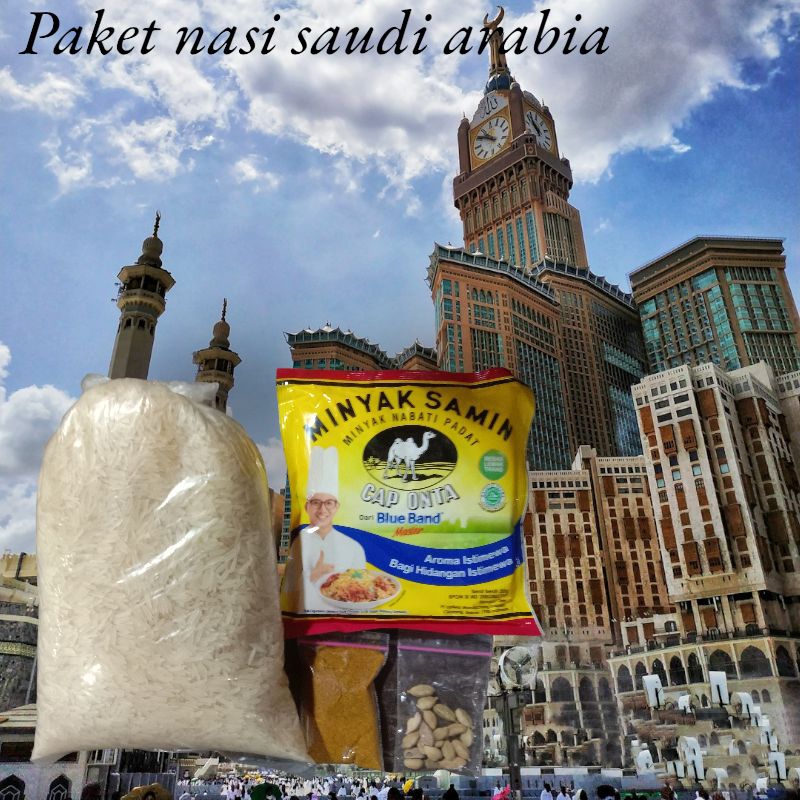 

paket lengkap basmati nasi samin saudi arabia