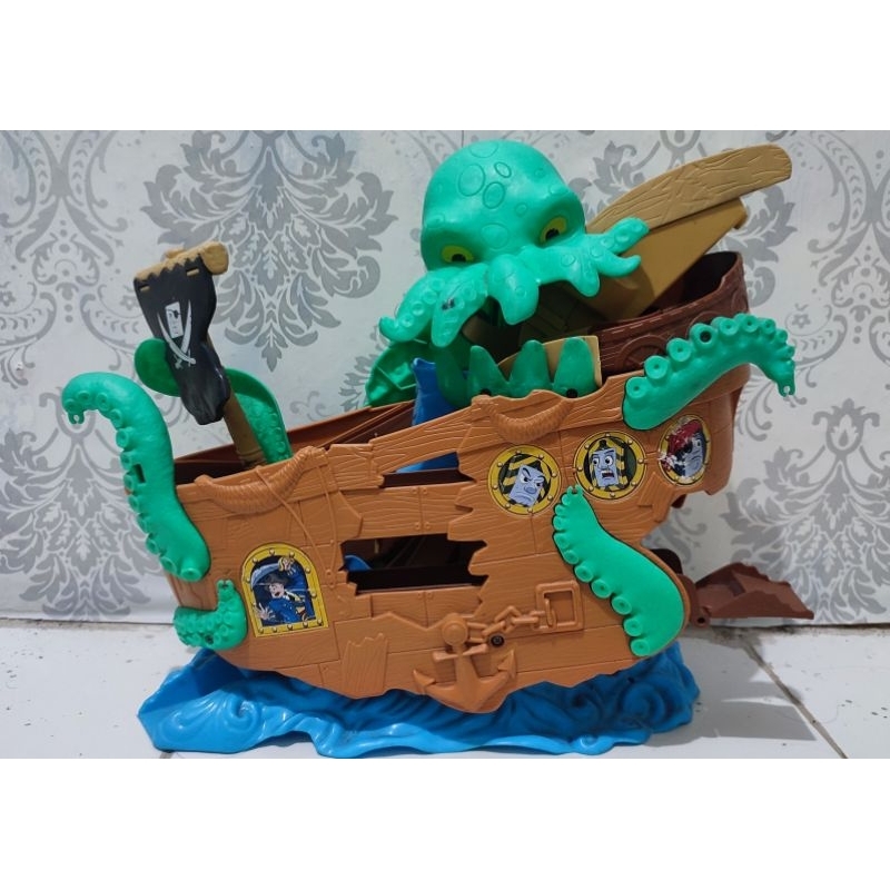 Thomas & Friends Adventures, Sea Monster Pirate Set ORIGINAL