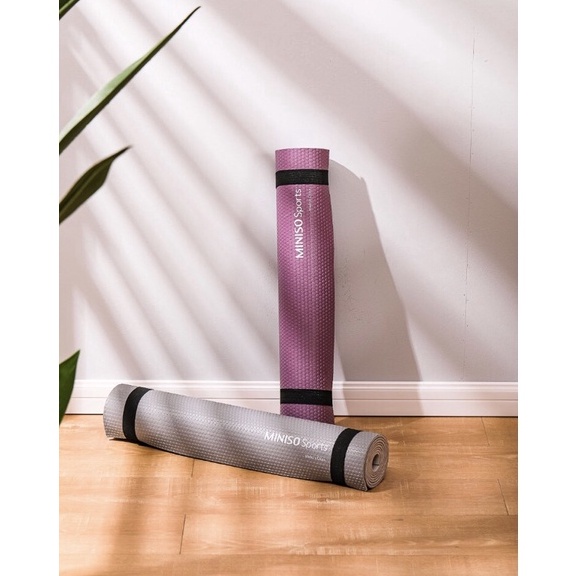Harga Bersahabat MATRAS YOGA  MINISO Sport Comfortable Yoga Matt 5mm Anti Slip