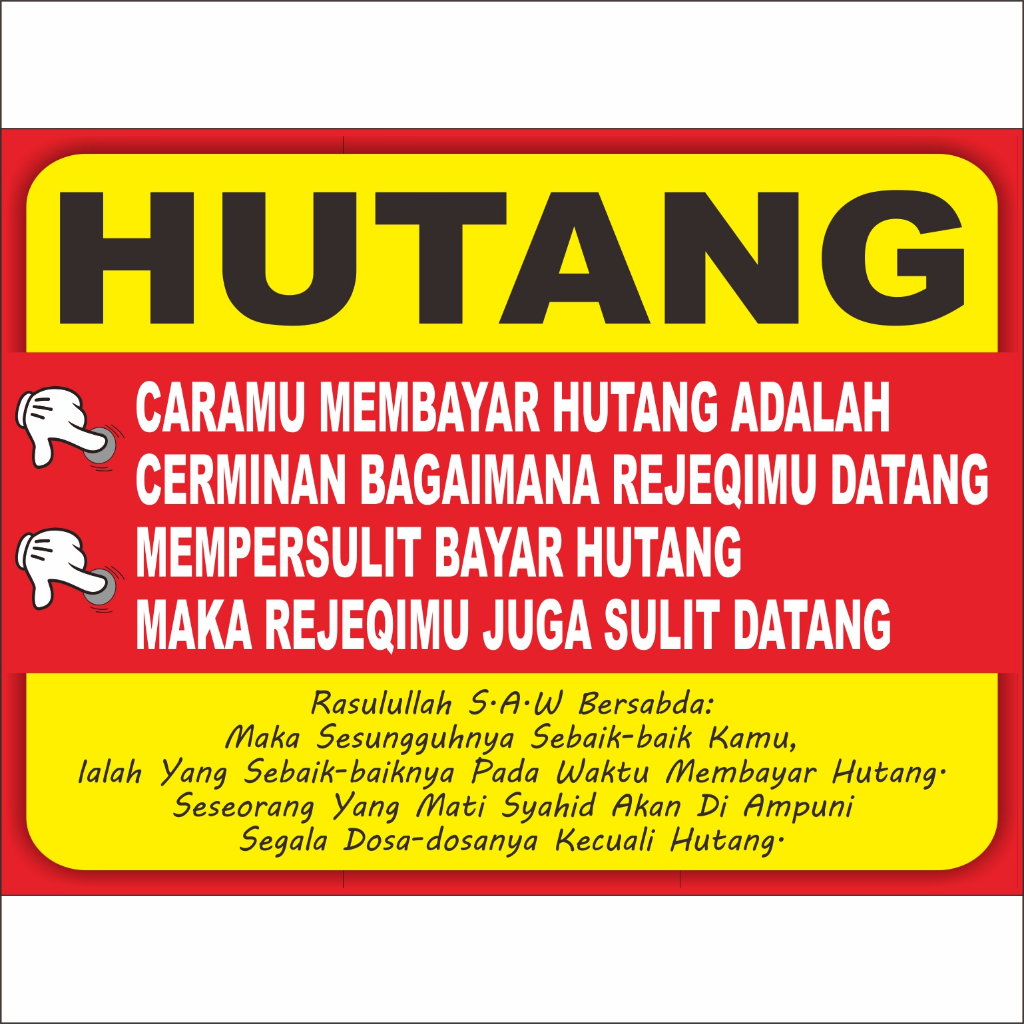 

STIKER | STICKER HUTANG TYPE D