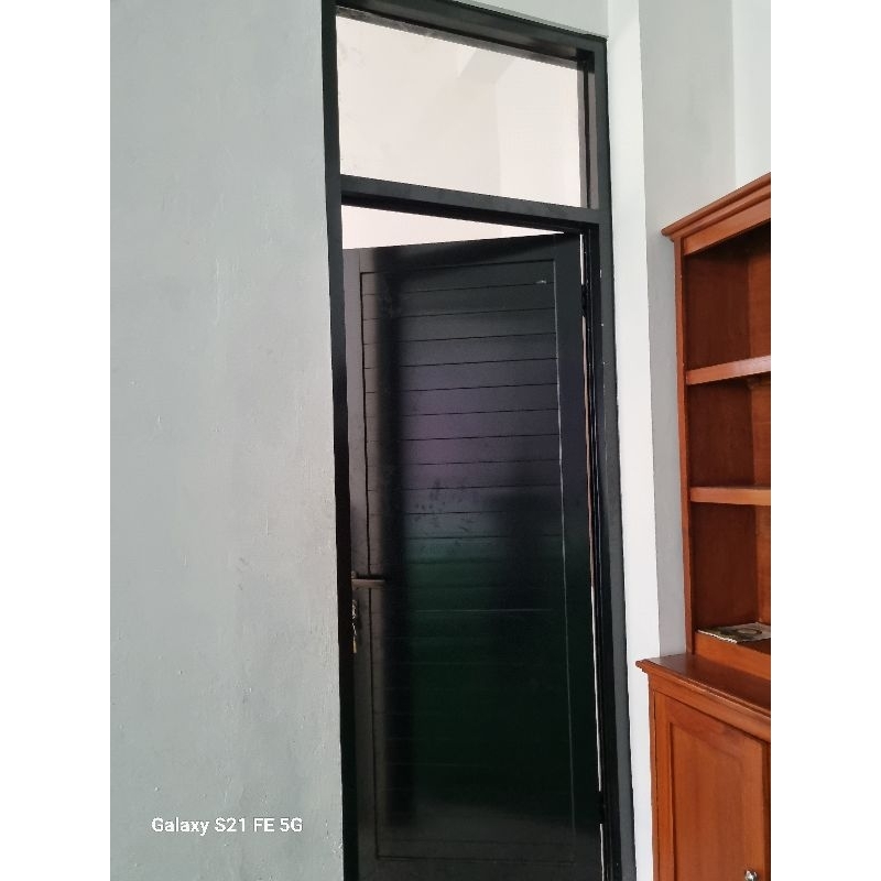 kusen dan pintu spanrel double Alumunium