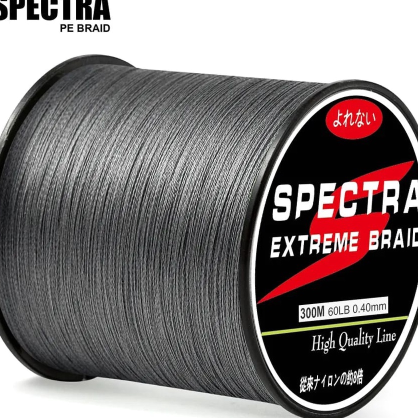 Terkini SPECTRA Senar Benang Tali Pancing PE 4 Extreme Braid 3 5 Meter