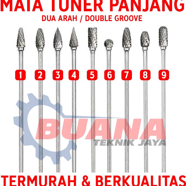 Hul TERMURAH Mata Tuner Panjang  Mata Tuner Porting  Long Cuner 3x1mm  Mata Tuner  Mata Tuner Bengko