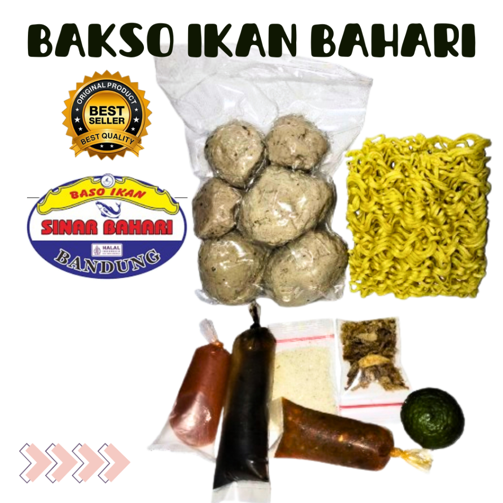 

PAKOM(PAKET KOMPLIT) BAKSO IKAN BESAR SINAR BAHARI