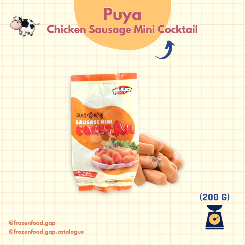 

PUYA CHICKEN SAUSAGE MINI COCKTAIL | FROZENFOODGAP