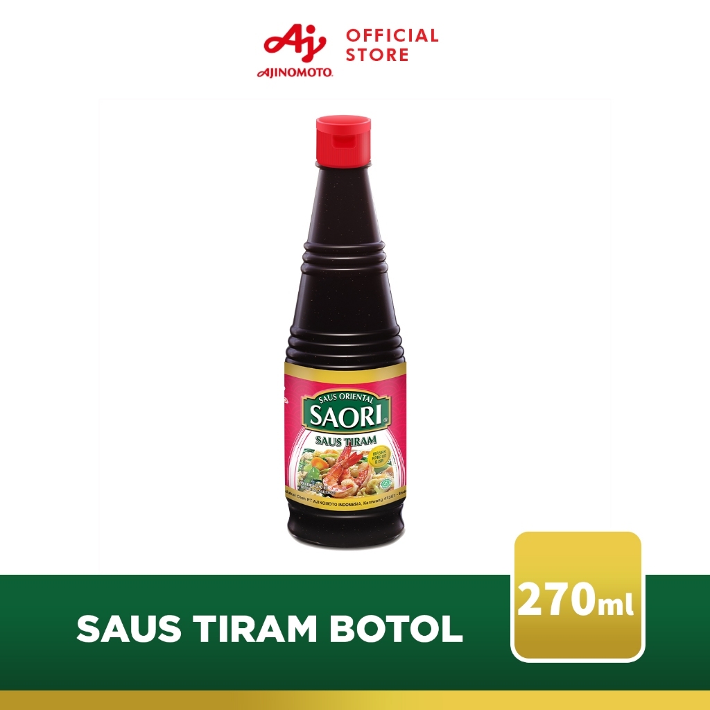 

SAORI® Saus Tiram Oriental Oyster Botol 270ml