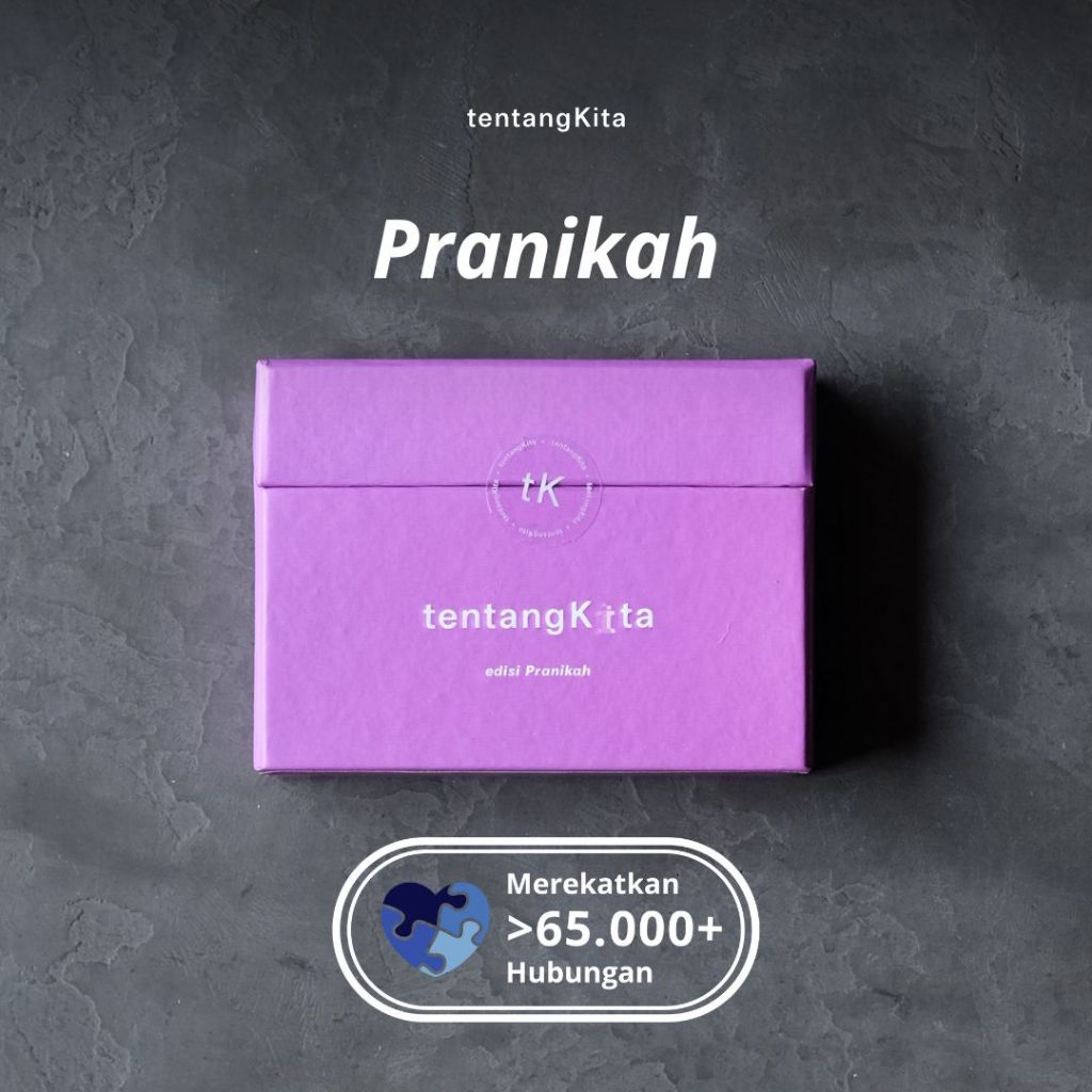 Permainan Kartu Tentang Kita Edisi Pranikah untuk Pasangan, Deep Talk Card Game dengan 44 Pertanyaan