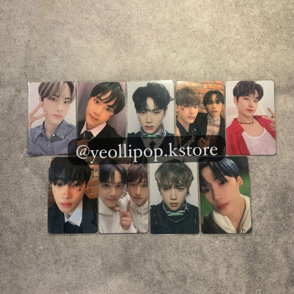 [READY] PHOTOCARD ERIC JUYEON HAKNYEON SUNWOO SANGYEON NEW THE BOYZ TBZ PC READY INA ALBUM THRILLING