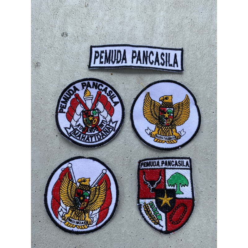 Atribut Bordir Pemuda pancasila