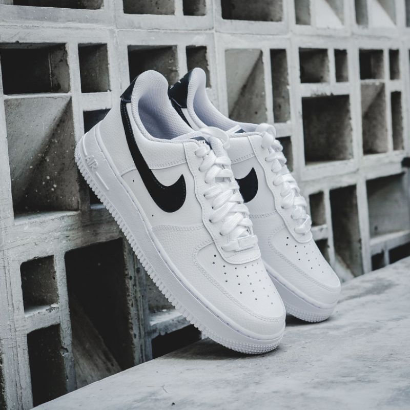 Nike Air Force 1 White Black WMNS