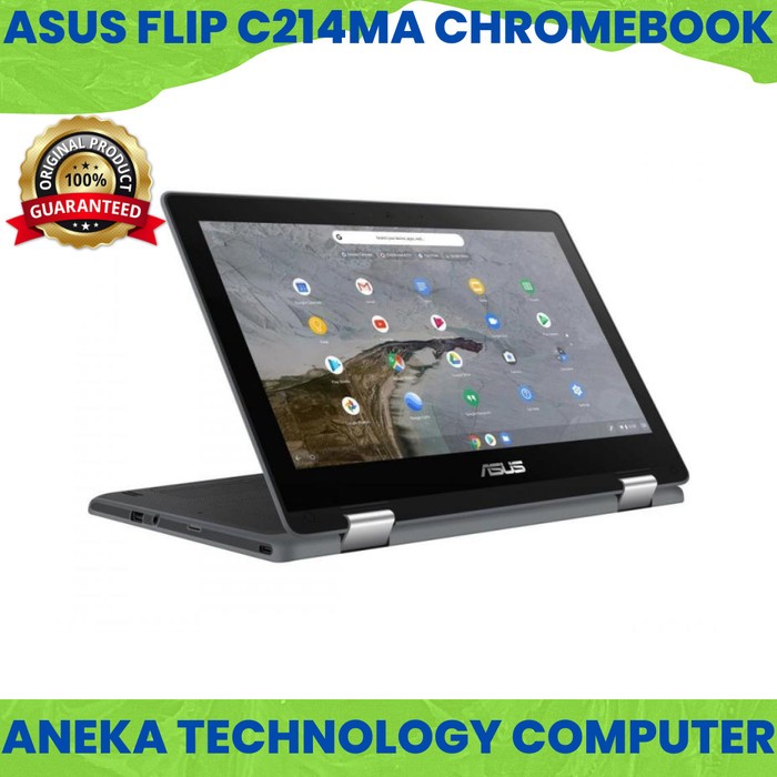 ASUS FLIP C214MA CHROMEBOOK 2IN1 TOUCH N4020 4GB 32GB 11.6