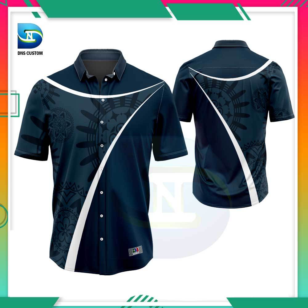 Baju Koko Batik Modern Pria - Baju Koko Kombinasi Batik - Baju Muslim Pria - Atasan Baju Pria