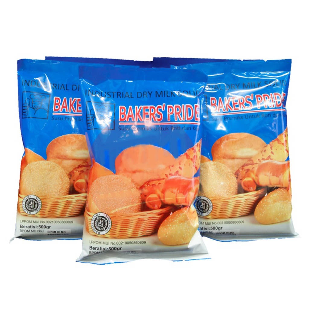 

Bakers pride 500g / susu bubuk 500g / campuran adonan kue rasa susu 500g