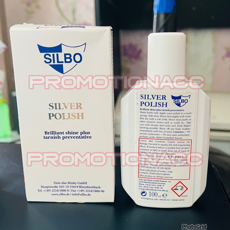 SILBO Silver Polish-Germany (Cairan Pembersih Perak 100ml)