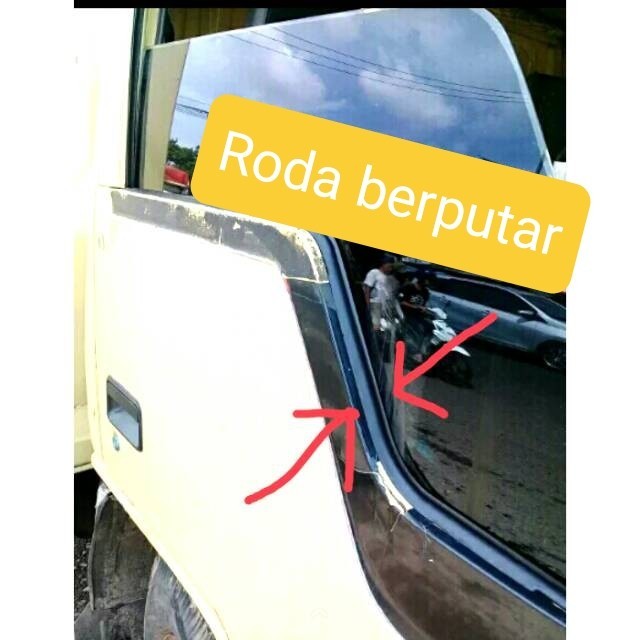 Pelipit Kaca/ Lis Pintu/ Weather Strip Colt Diesel Ragasa